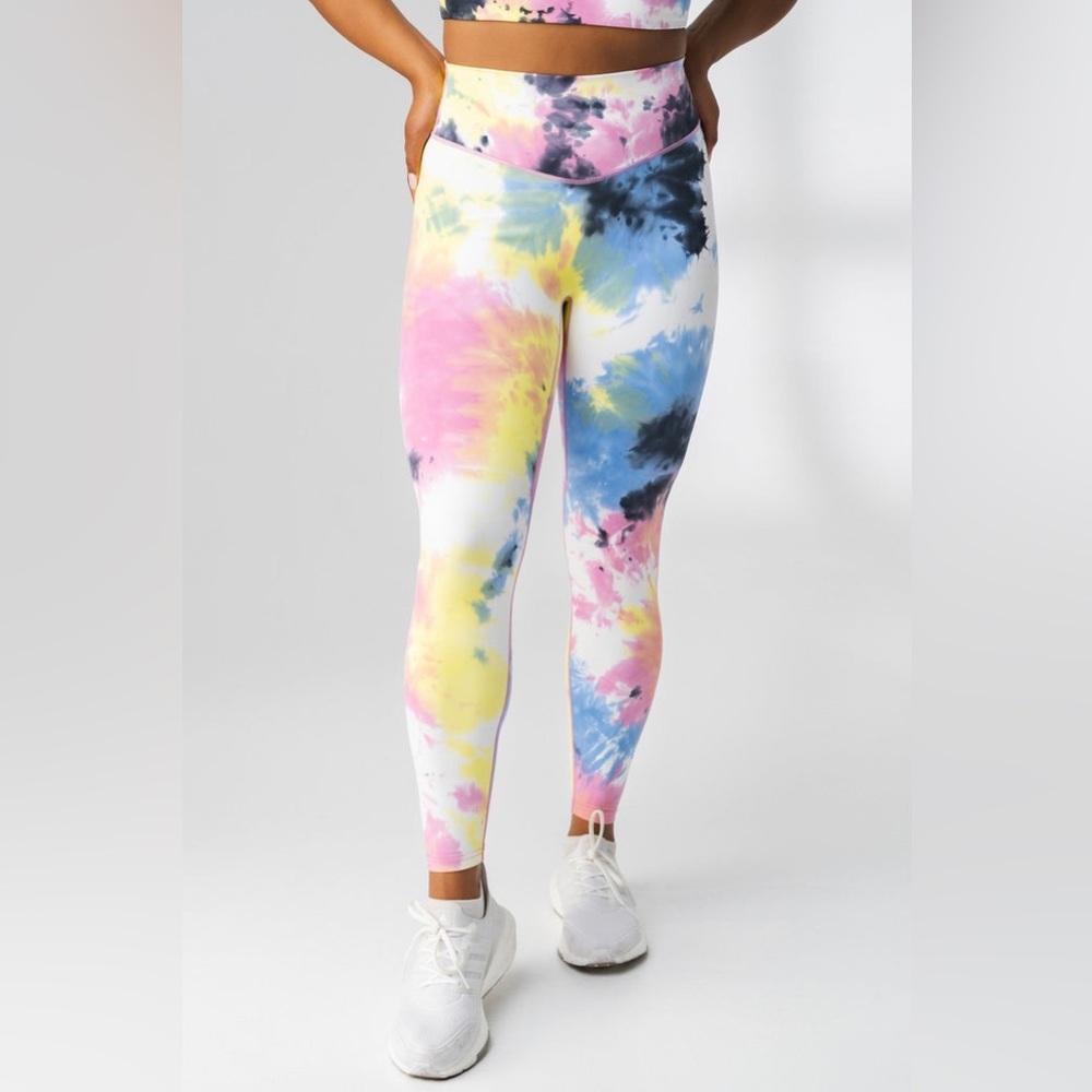 Balance Athletica (Vitality) Cloud Leggings (Thunderstorm Tie Dye)